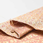 Gold Brocade Ethnic Flowers - nomura tailor