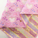 Gold Brocade (Kinran)  - Heart & Ribbon - nomura tailor