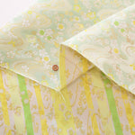 Gold Brocade (Kinran) - Flowing Water and Butterflies - nomura tailor