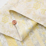 Gold Brocade Rococo Style Flower - nomura tailor