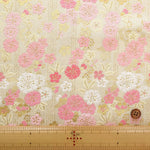 Gold Brocade (Kinran) - Cherry Blossom Stripe - nomura tailor