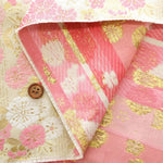 Gold Brocade (Kinran) - Cherry Blossom Stripe - nomura tailor