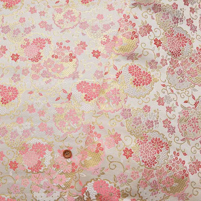 Brocade Wa Komon Bouquet 1 - nomura tailor