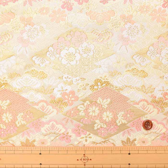 Gold Brocade Pine and Hishi - nomura tailor