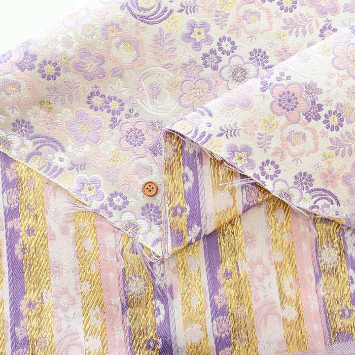 Gold Brocade (Kinran) - Flower - nomura tailor