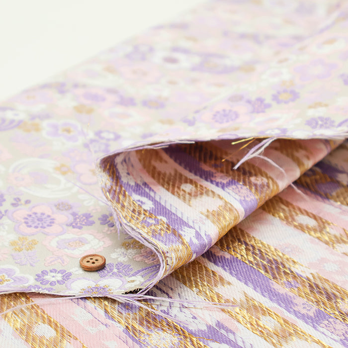 Gold Brocade (Kinran) - Flower - nomura tailor