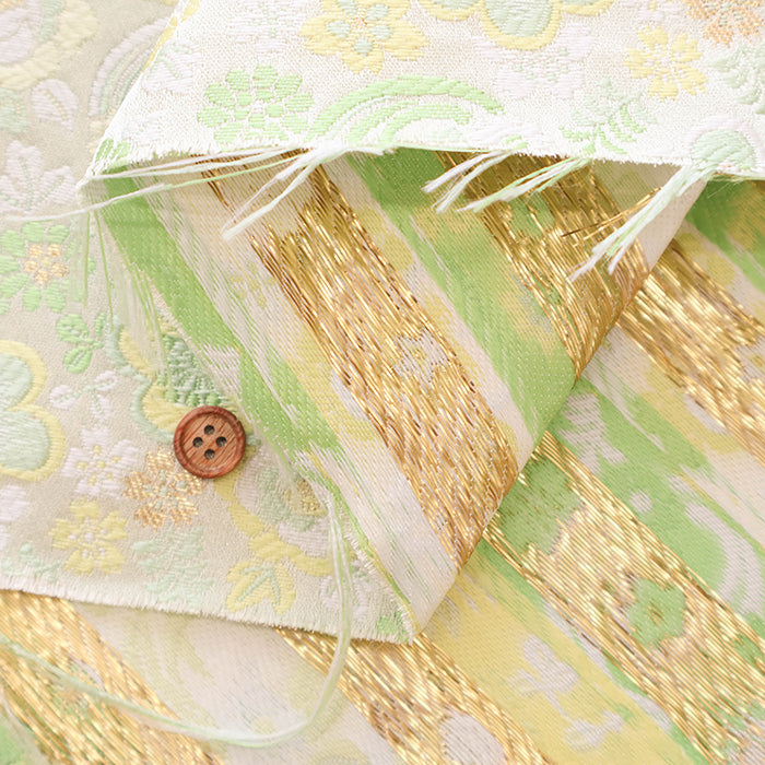 Gold Brocade (Kinran) - Flower - nomura tailor