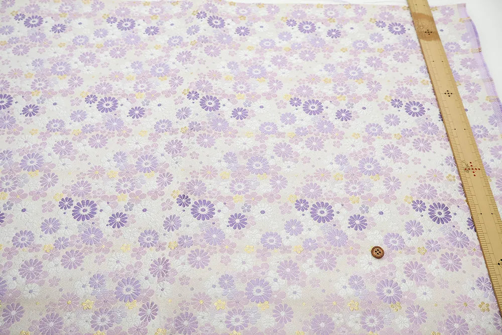 Gold Brocade (Kinran) - Chrysanthemum Blizzard - nomura tailor