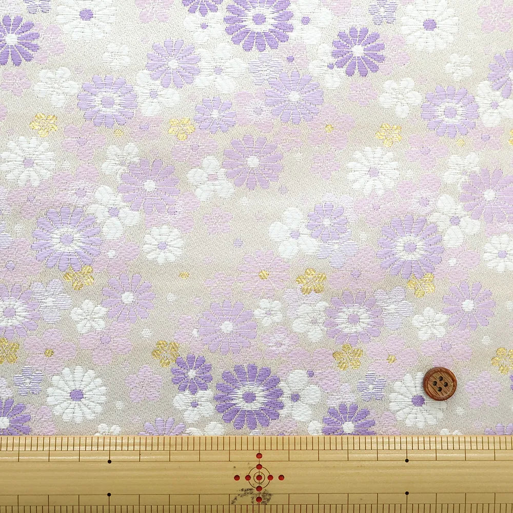 Gold Brocade (Kinran) - Chrysanthemum Blizzard - nomura tailor