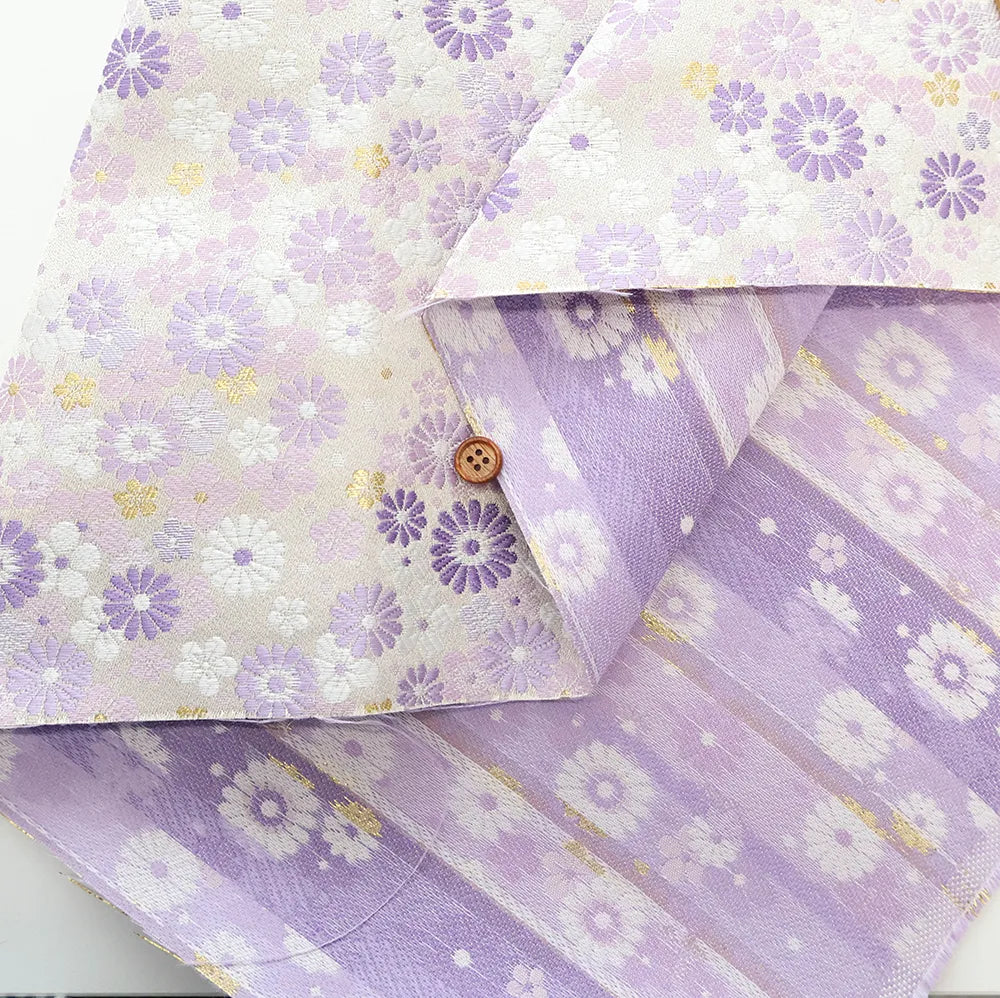 Gold Brocade (Kinran) - Chrysanthemum Blizzard - nomura tailor