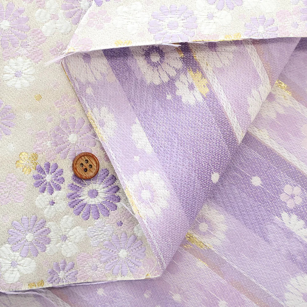Gold Brocade (Kinran) - Chrysanthemum Blizzard - nomura tailor