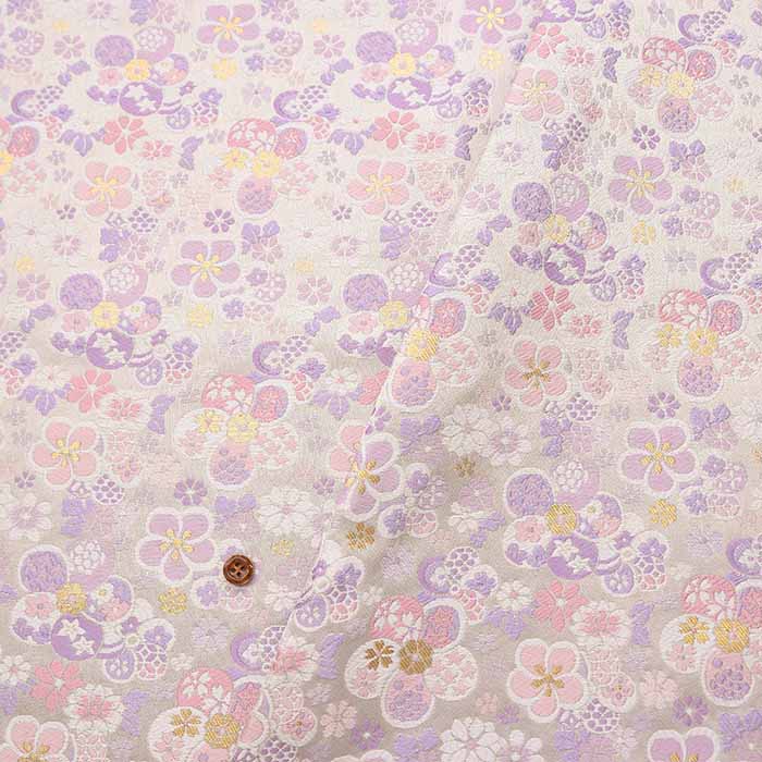 Gold Brocade Ume Plum Flower - nomura tailor