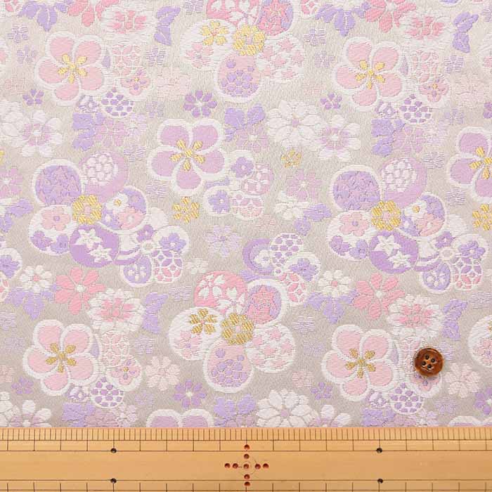 Gold Brocade Ume Plum Flower - nomura tailor