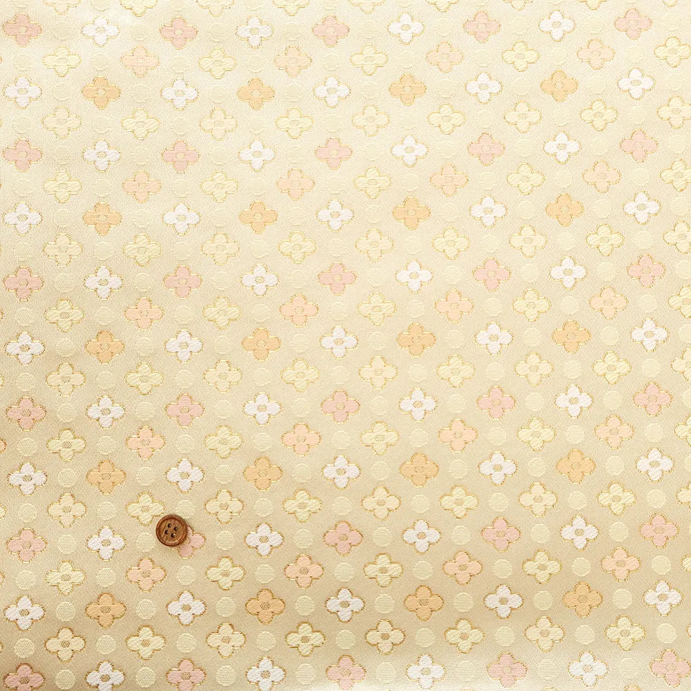 Gold Brocade (Kinran) - Plum Dot - nomura tailor