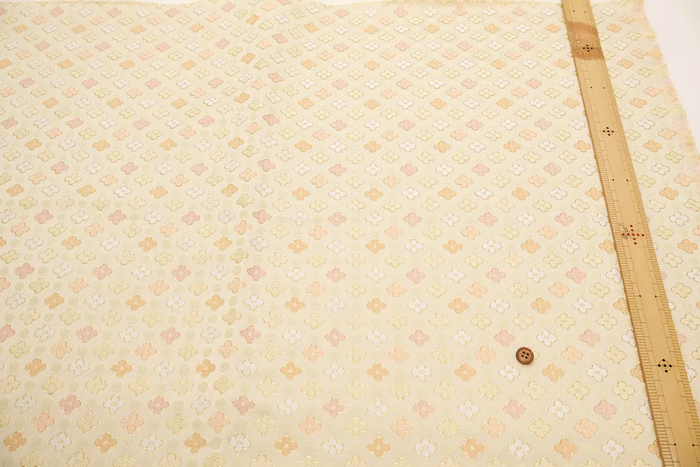 Gold Brocade (Kinran) - Plum Dot - nomura tailor