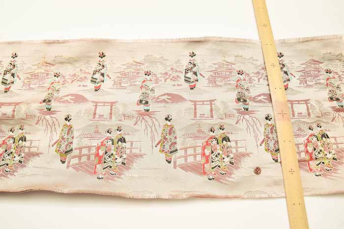 gold brocade Maiko [1 pattern: approx. 30cm] - nomura tailor