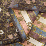 Gold Brocade (Kinran) - Karakusa flower(Arabesque) - nomura tailor
