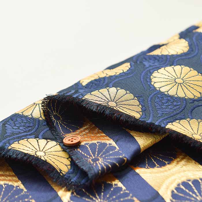 Gold Brocade Chrysanthemum - nomura tailor