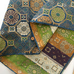 Gold Brocade (Kinran)  - Floral crest pattern - nomura tailor