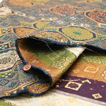 Gold Brocade (Kinran)  - Floral crest pattern - nomura tailor