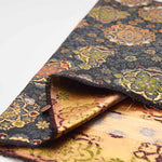 Gold Brocade Kaleidoscope of Flowers - nomura tailor