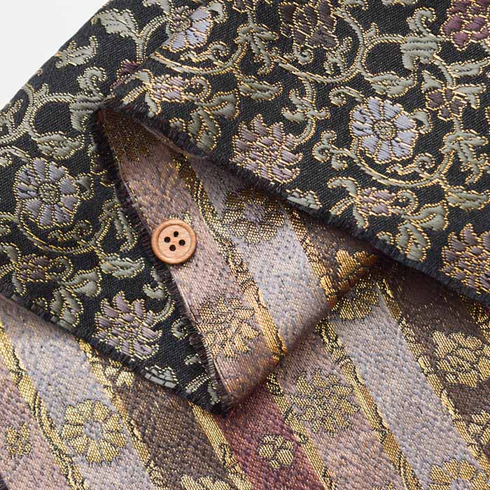 Gold Brocade Kahua Karakusa - nomura tailor