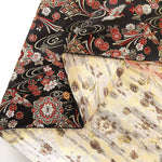Gold Brocade (Kinran) - Phoenix and Flowers - nomura tailor