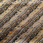 Gold Brocade (Kinran) - Diagonal Stripes - nomura tailor