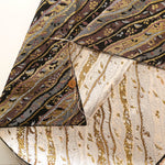 Gold Brocade (Kinran) - Diagonal Stripes - nomura tailor