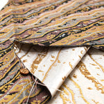 Gold Brocade (Kinran) - Diagonal Stripes - nomura tailor