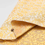 gold brocade chrysanthemum and arabesque - nomura tailor