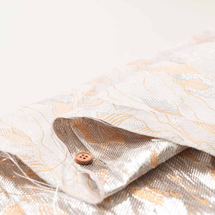 Gold Brocade Wavy Wave - nomura tailor