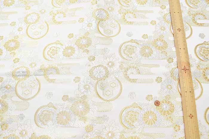 Gold Brocade Chrysanthemum Sea of Clouds - nomura tailor