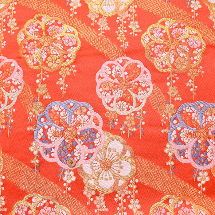 Gold Brocade Ume Plum Blossom - nomura tailor