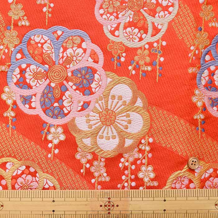 Gold Brocade Ume Plum Blossom - nomura tailor