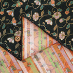 Gold Brocade (Kinran) - Ivy Arabesque and Flower - nomura tailor