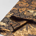 gold brocade peafowl (inc. the male peacock, female peahen, and young peachick) - nomura tailor