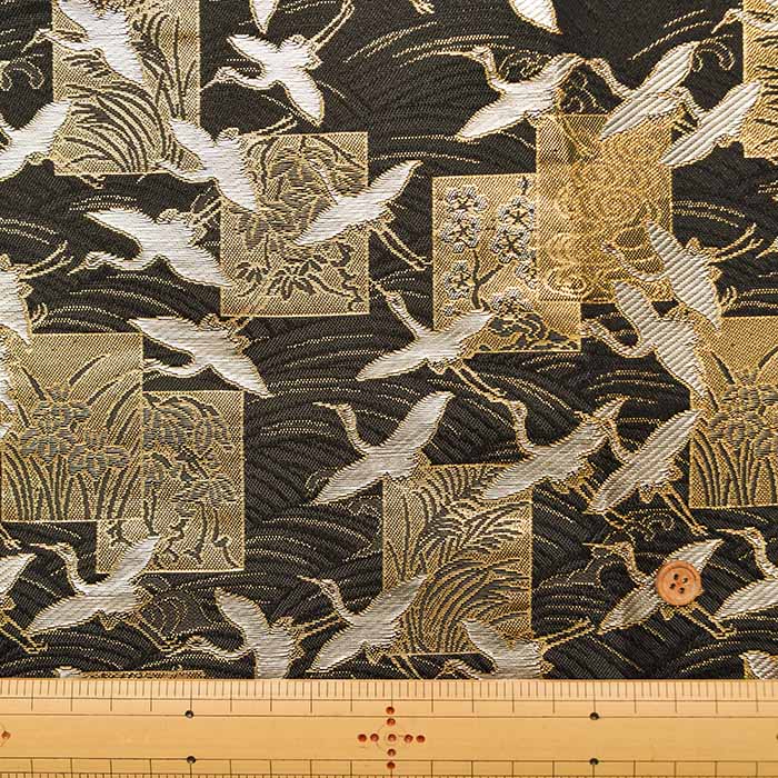 Gold Brocade (Flower & Bird) - nomura tailor