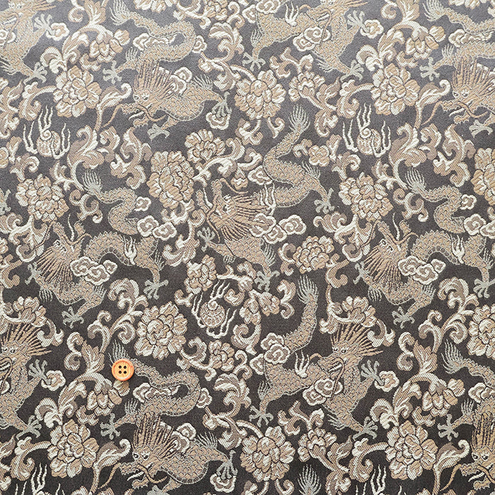 Gold Brocade (Kinran) - Dragon - nomura tailor