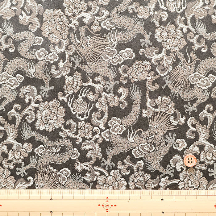 Gold Brocade (Kinran) - Dragon - nomura tailor