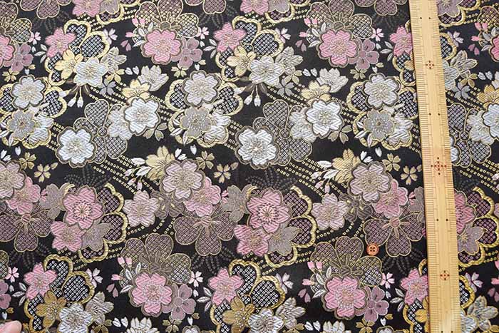 Gold Brocade (Cherry Blossom, Flowing Water) - nomura tailor