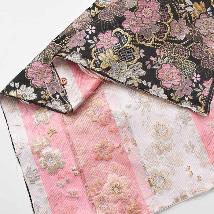 Gold Brocade (Cherry Blossom, Flowing Water) - nomura tailor