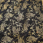 Gold Brocade Bamboos and Tigers (Brocade) - nomura tailor