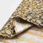 Gold Brocade Rococo Style Flower - nomura tailor