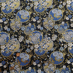 Gold Brocade (Kinran) - Japanese Small Pattern Bouquet - nomura tailor