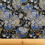 Gold Brocade (Kinran) - Japanese Small Pattern Bouquet - nomura tailor