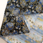 Gold Brocade (Kinran) - Japanese Small Pattern Bouquet - nomura tailor