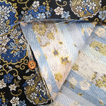 Gold Brocade (Kinran) - Japanese Small Pattern Bouquet - nomura tailor