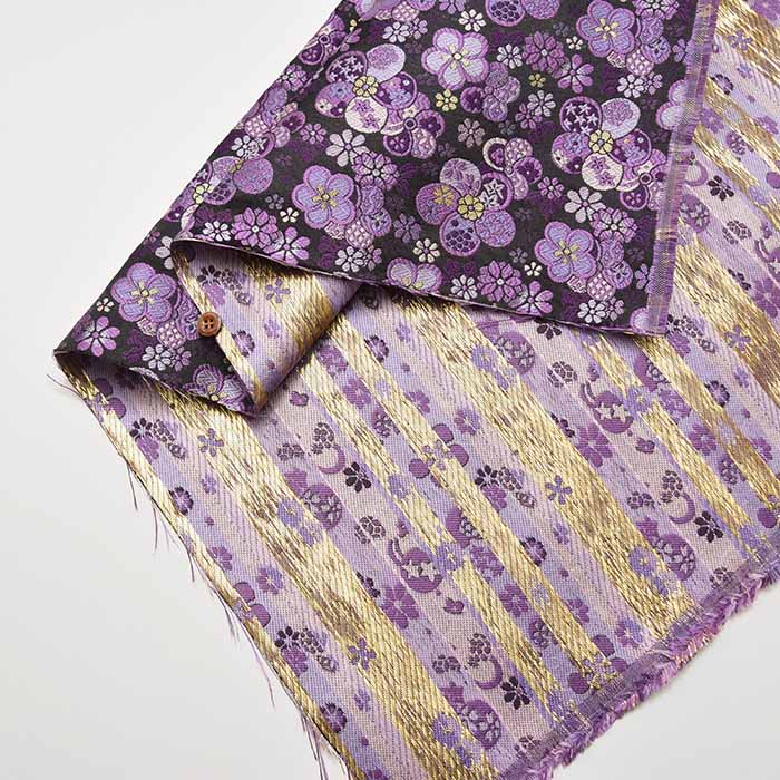 gold brocade Ume Kohana - nomura tailor