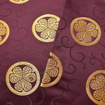 Gold Brocade family crest - nomura tailor